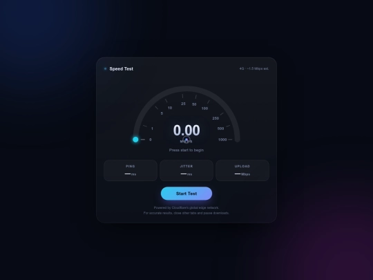 apps/internet-speedtest screenshot