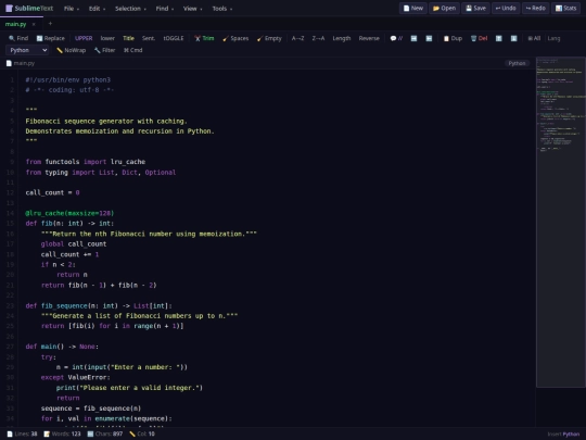 apps/sublime-clone screenshot