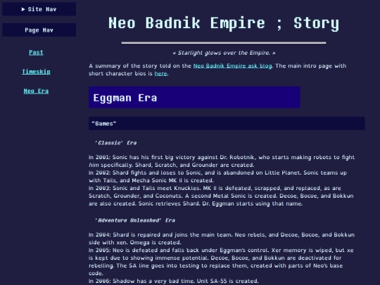 sonic/nbe/story screenshot