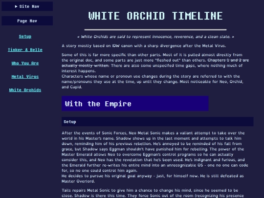 sonic/wo/story screenshot