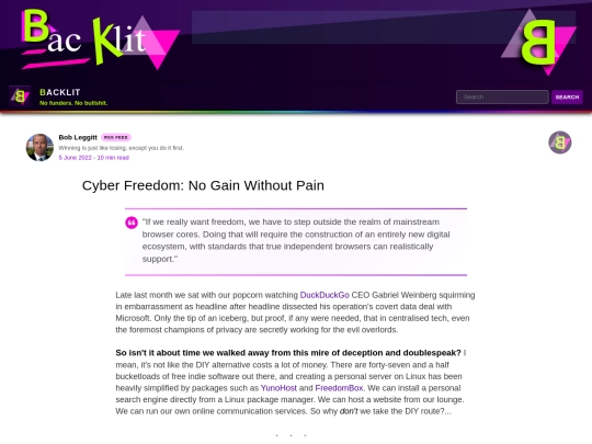 cyber-freedom screenshot