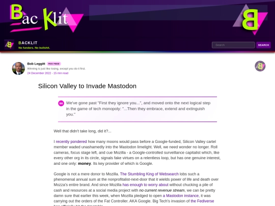 silicon-valley-to-invade-mastodon screenshot
