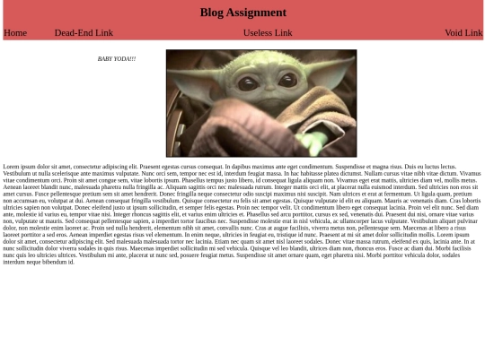 Blog Assignment/blogassignment screenshot