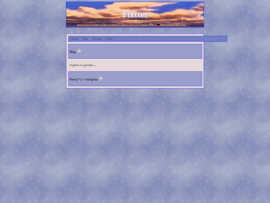 blog screenshot