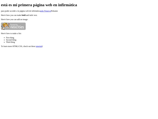 index screenshot