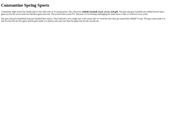 NewsArticle screenshot