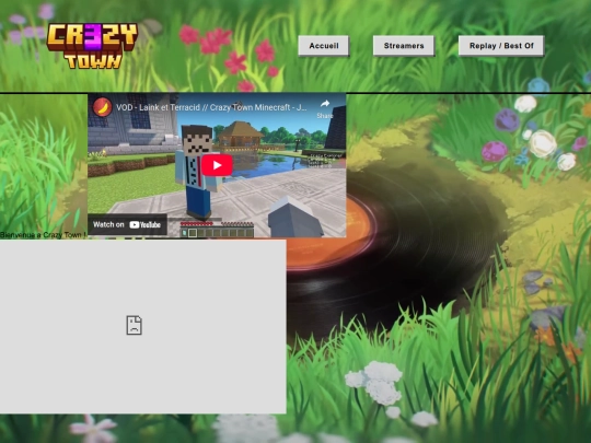 crazytown/accueil screenshot