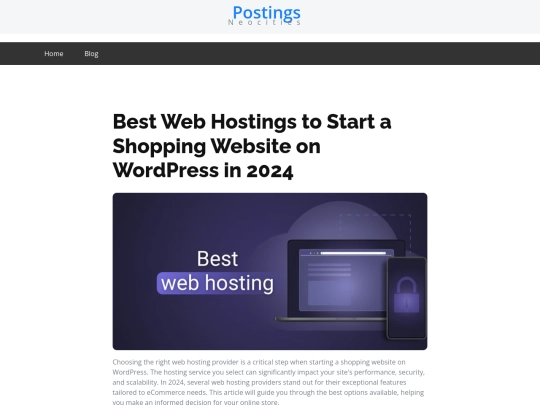 Best-Web-Hostings-to-Start-Shopping-website screenshot