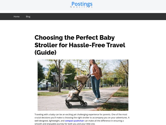 choosing-the-perfect-baby-stroller-for-hassle-free-travel screenshot
