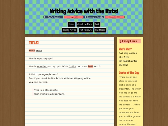 writing-advice/page/hurtcomfort screenshot