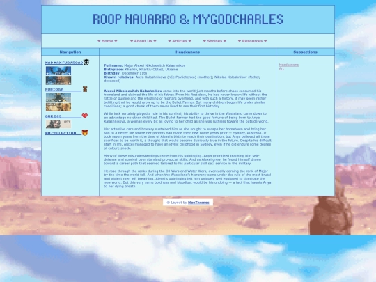 shrines/madmax/bullet-farmer/headcanons screenshot
