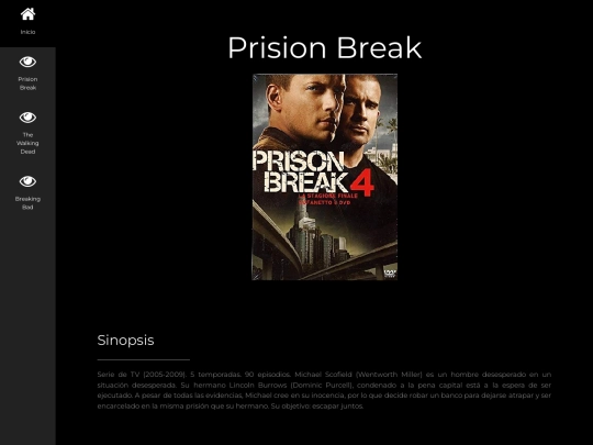 web 2/prision screenshot