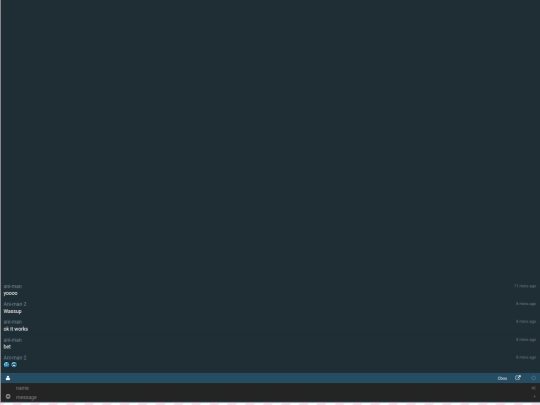 chat screenshot