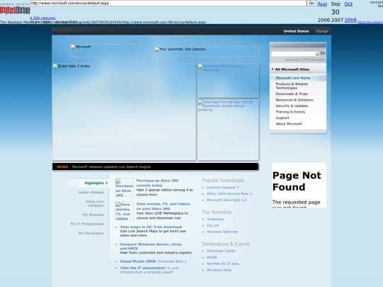 Microsoft Corporation screenshot