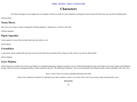 characters screenshot