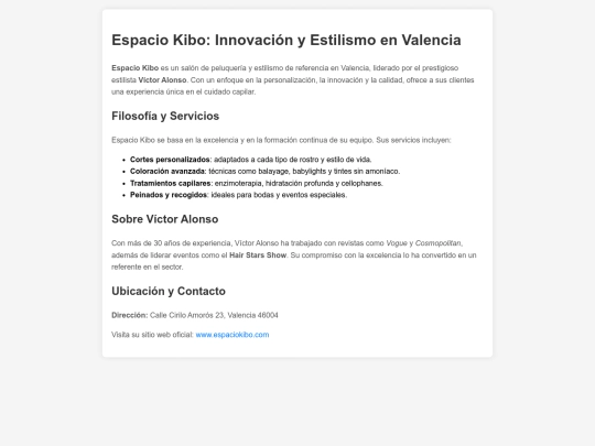 espaciokiboindex screenshot