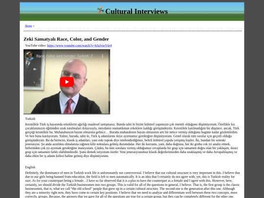 cultural-interviews/Zeki-Samatyali-Race-Color-and-Gender screenshot
