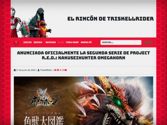 blog/anunciada-oficialmente-la-segunda-serie-de-project-r-e-d-kakuseihunter-omegahorn screenshot