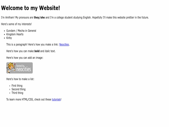 index screenshot