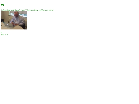 touchtyping screenshot