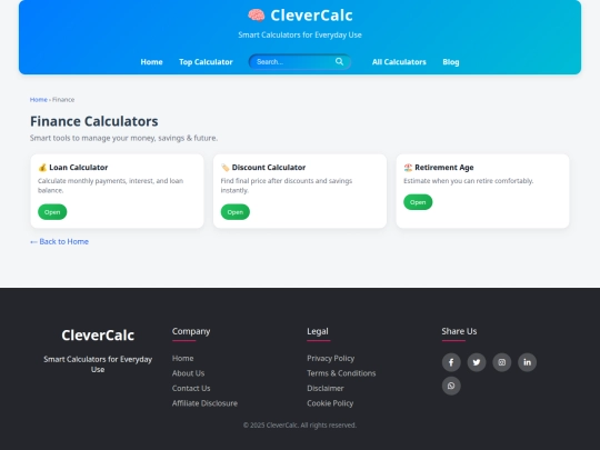 category/finance screenshot