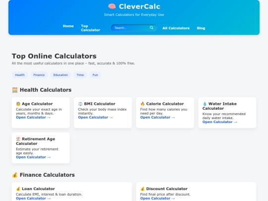 top-calculater screenshot