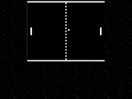 games/pong screenshot