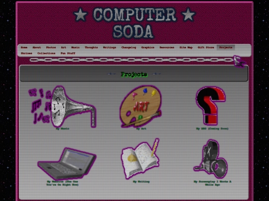 projects screenshot