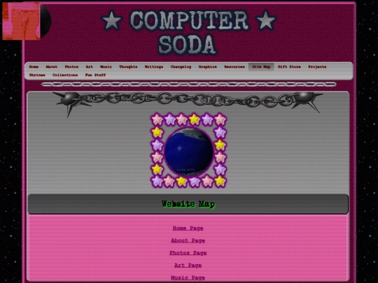 sitemap screenshot