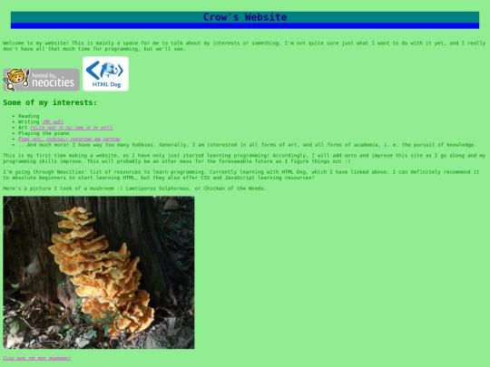 index screenshot