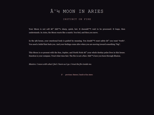 astro/moon screenshot