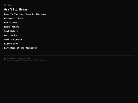 hymns screenshot