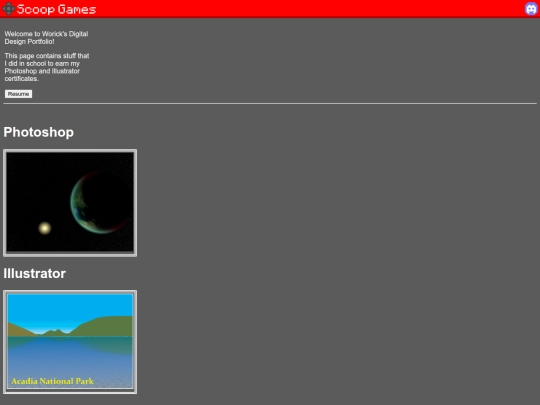 digital-design-portfolio screenshot