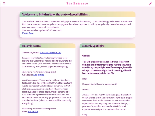 index screenshot