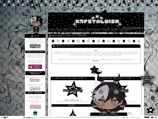 blog screenshot