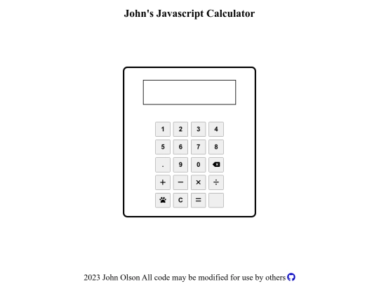 odin-calculator screenshot