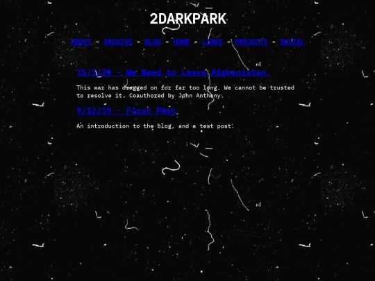 blog screenshot