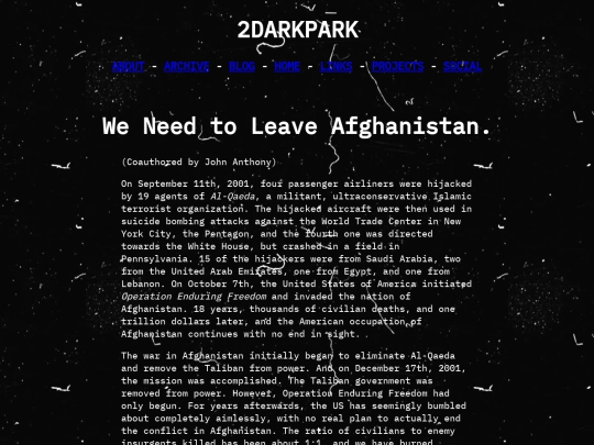 blog/15-1-20-we-need-to-leave-afghanistan screenshot