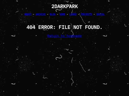 not_found screenshot