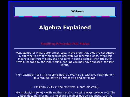 index screenshot