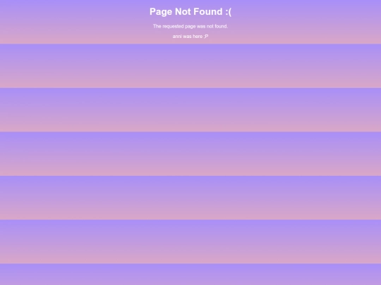 not_found screenshot