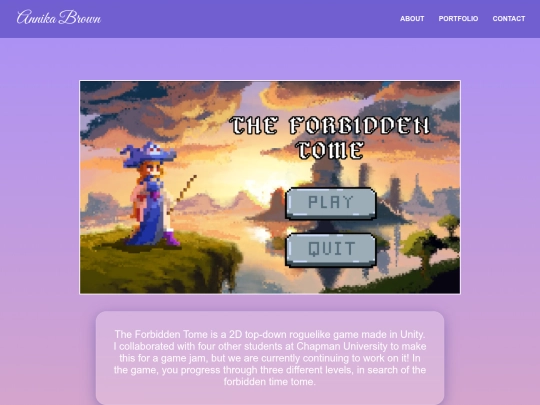 tome screenshot