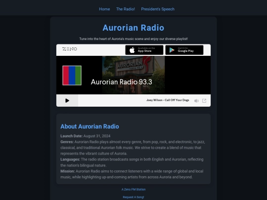 radio screenshot