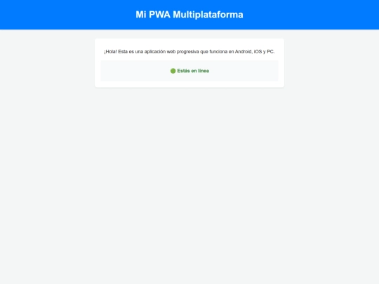 PWAs/pwa_multiplataforma screenshot