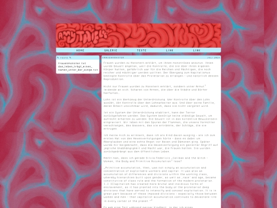 texte/frauenmonster screenshot