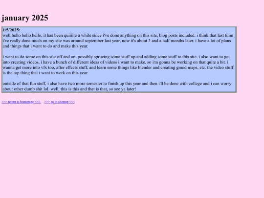 blog/january25 screenshot