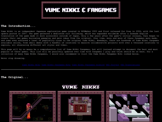yumenikki-fangames screenshot