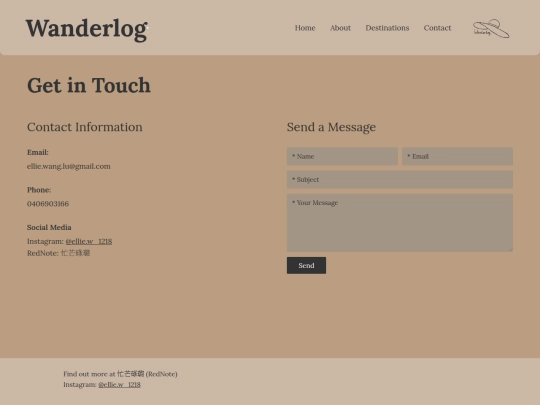 contact screenshot