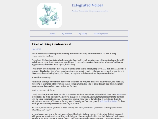 rambles/controversial screenshot