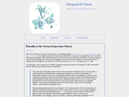 rambles/egostatetheory screenshot